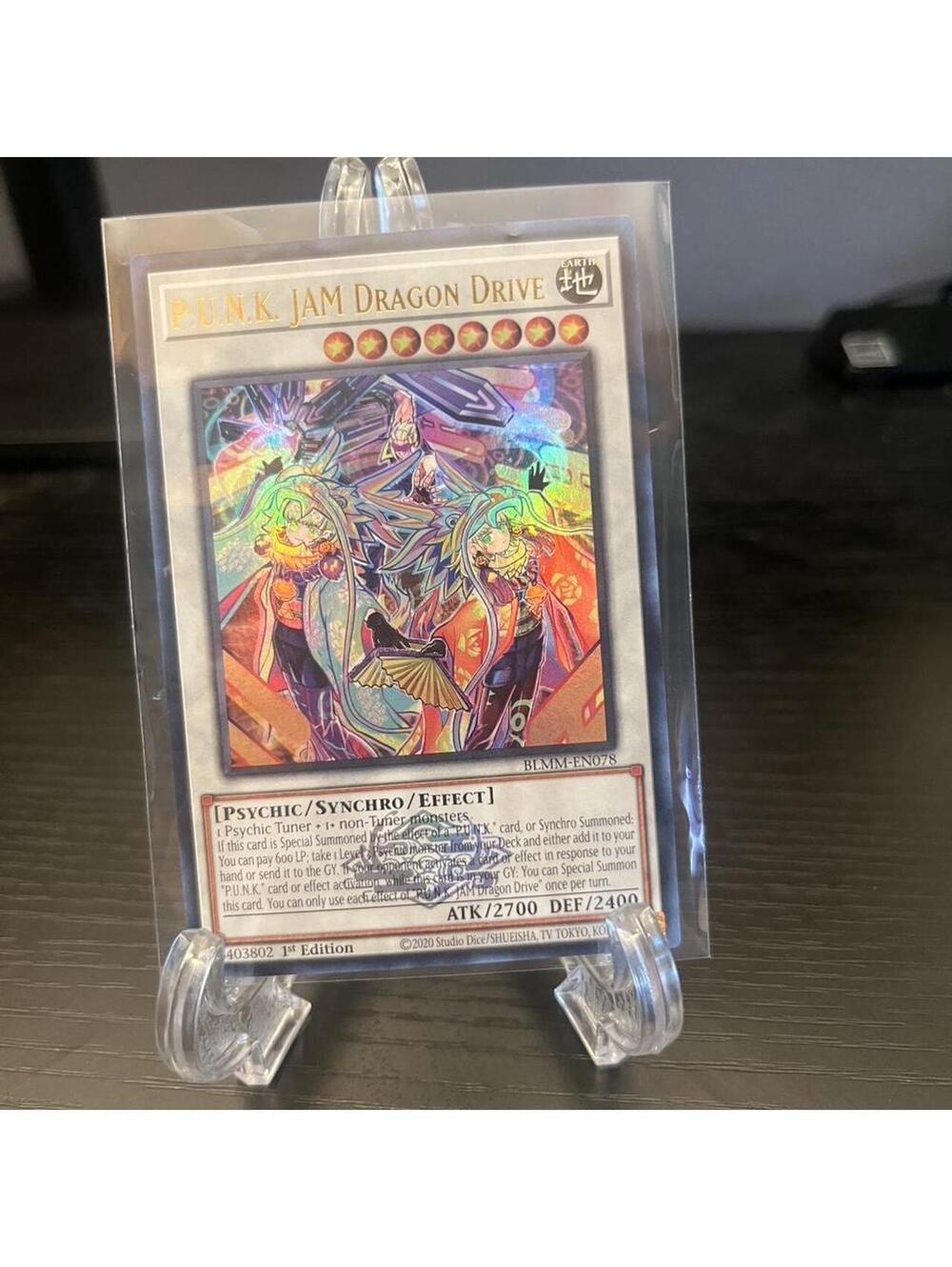 Punk Jam Dragon Drive YGO card